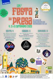 Cartaz Festa da Presa 2026 - Alcaravela