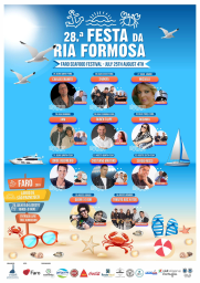 Cartaz Festa da Ria Formosa 2024 - Faro