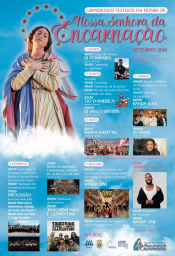 Cartaz Festa da Senhora da Encarnação 2024 - Gafanha da Encarnação