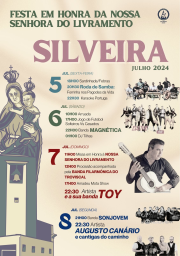 Cartaz Festa da Silveira 2024 - Torres Vedras