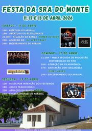 Cartaz Festa da Sra do Monte 2026 - Cortes