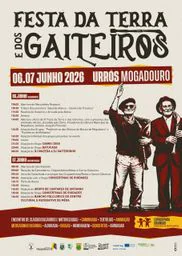 Cartaz Festa da Terra e dos Gaiteiros 2026 - Urrós