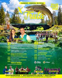 Cartaz Festa da Truta 2026 - Canedo