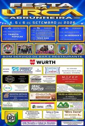 Cartaz Festa da Urca 2026 - Abrunheira