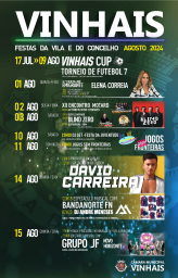 Cartaz Festa da Vila e do Concelho 2024 - Vinhais