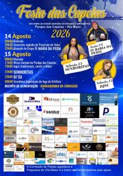 Cartaz Festa das Capelas 2026 - Vila Maior