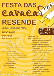 Cartaz Festa das Cavacas 2024 - Resende