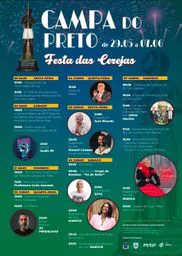 Cartaz Festa das Cerejas 2026 - Campa do Preto