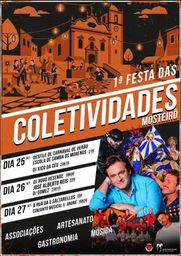 Cartaz Festa das Coletividades 2026 - Mosteirô