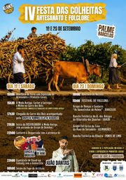 Cartaz Festa das Colheitas 2026 - Palme