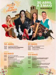 Cartaz Festa das Cruzes 2026 - Serzedelo