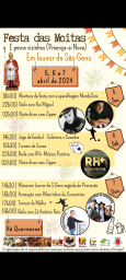 Cartaz Festa das Moitas 2024 - Proença à Nova