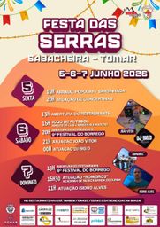 Cartaz Festa das Serras 2026 - Sabacheira