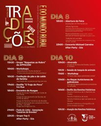 Cartaz Festa das Tradições e do Mundo Rural 2026 - Ponte da Barca