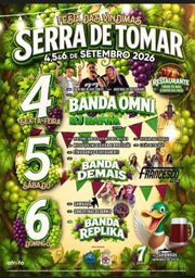 Cartaz Festa das Vindimas 2026 - Serra de Tomar