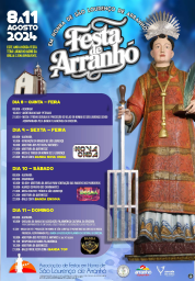Cartaz Festa de Arranhó 2024 - Arruda dos Vinhos