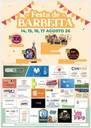 Cartaz Festa de Barbeita 2026 - Barbeita
