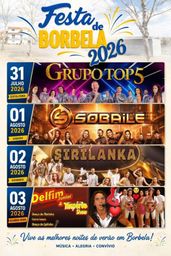 Cartaz Festa de Borbela 2026 - Borbela