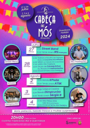 Cartaz Festa de Cabeça das Mós 2024 - Sardoal