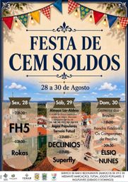 Cartaz Festa de Cem Soldos 2026 - Cem Soldos
