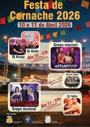 Cartaz Festa de Cernache 2026 - Cernache