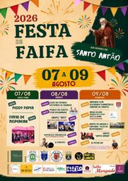 Cartaz Festa de Faifa 2026 - Faifa