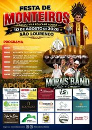 Cartaz Festa de Monteiros 2026 - Bragado