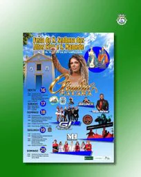 Cartaz Festa de N. Senhora dos Altos Céus e S. Mamede 2026 - Anta