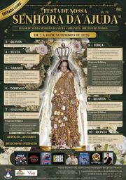 Cartaz Festa de Nossa Senhora da Ajuda 2026 - Arranhó