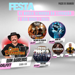 Cartaz Festa de Nossa Senhora da Livração 2024 - Paços de Brandão
