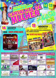 Cartaz Festa de Nossa Senhora da Saúde 2024 - Carvalhal da Mulher