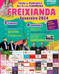 Cartaz Festa de Nossa Senhora das Candeias 2024 - Freixianda