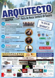 Cartaz Festa de Nossa Senhora do Socorro 2024 - Mafra