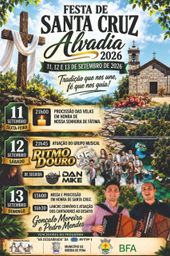 Cartaz Festa de Santa Cruz 2026 - Alvadia