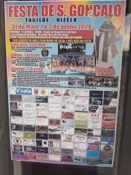 Cartaz Festa de São Gonçalo 2024 - Tagilde