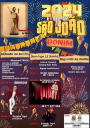 Cartaz Festa de São João 2024 - Guimarães