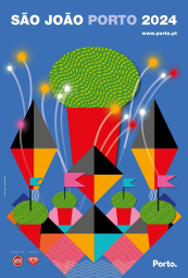 Cartaz Festa de São João 2024 - Porto