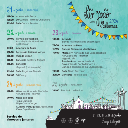 Cartaz Festa de São João 2024 - Ribamar