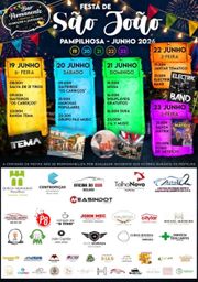 Cartaz Festa de São João 2026 - Pampilhosa