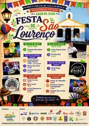 Cartaz Festa de São Lourenço 2026 - Abrantes