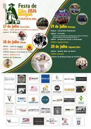 Cartaz Festa de São Roque 2026 - São Roque