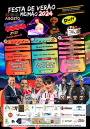 Cartaz Festa de Verão 2024 - Meimão