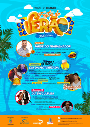 Cartaz Festa de Verão 2024 - Pinheirinho