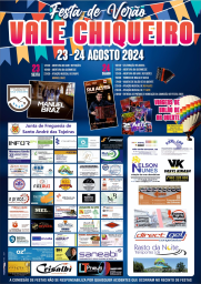 Cartaz Festa de Verão 2024 - Vale Chiqueiro