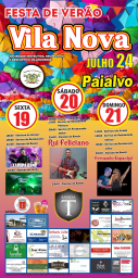 Cartaz Festa de Verão 2024 - Vila Nova