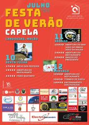 Cartaz Festa de Verão 2026 - Capela