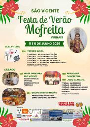 Cartaz Festa de Verão 2026 - Mofreita