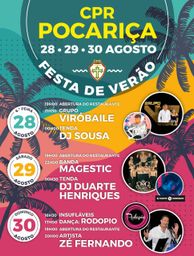 Cartaz Festa de Verão 2026 - Pocariça