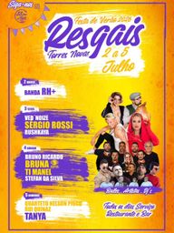 Cartaz Festa de Verão 2026 - Resgais