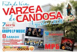 Cartaz Festa de Verão 2026 - Várzea de Candosa